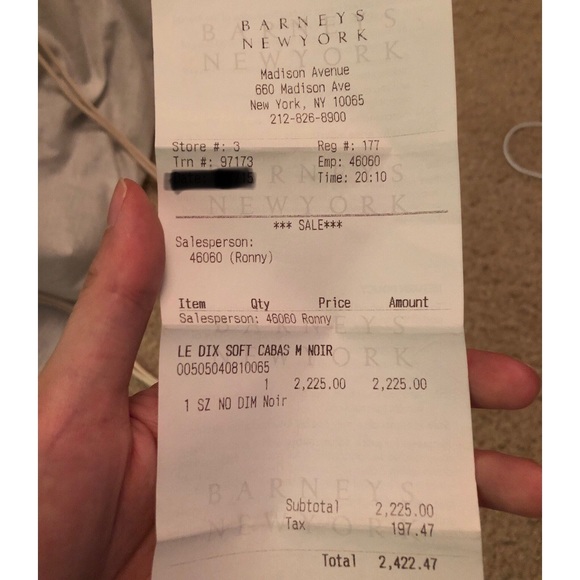 Balenciaga/Le Dix Cabas textured-leather tote - Picture 5 of 8